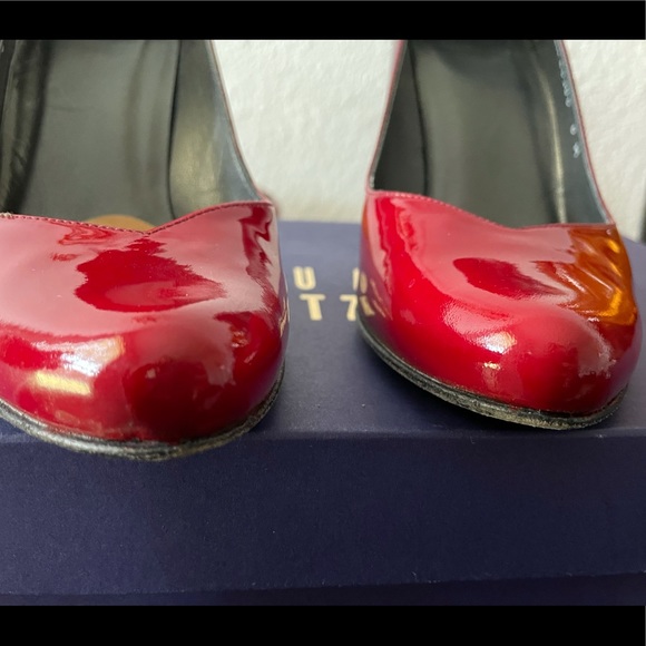 Stuart Weitzman Red Ombré Heels - Picture 10 of 13